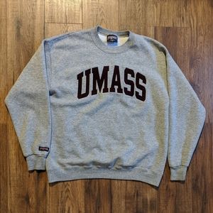 Umass Crewneck Sweatshirt Vintage 9s 
